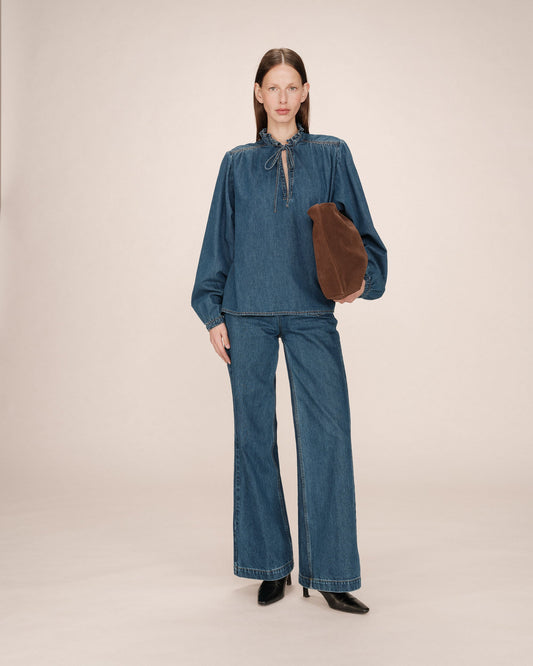 Blouse Salsa Medium-Blue