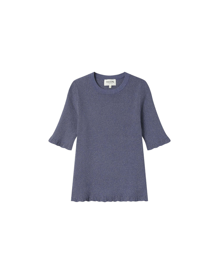 Sweatshirt Saturne Bleuet