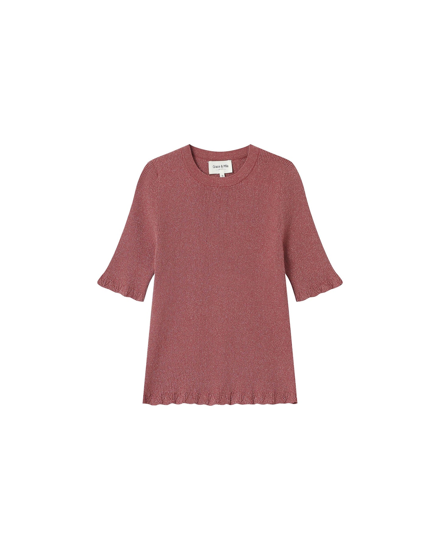 Sweatshirt Saturne Terracotta