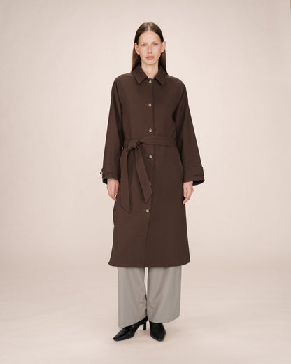 Coat Scott Chocolat