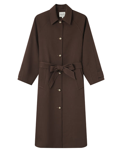 Coat Scott Chocolat