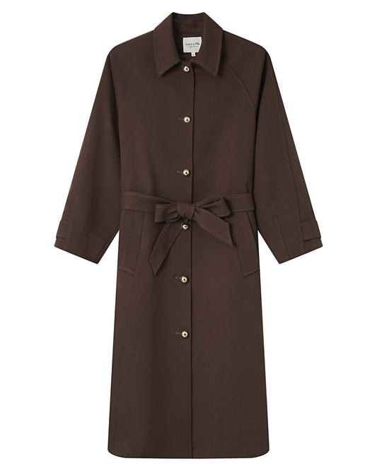 Coat Scott Chocolat