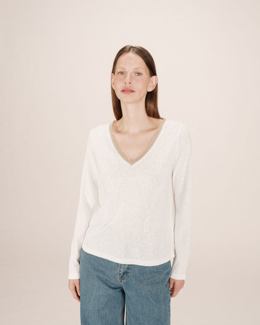 Tshirt Selton Ivoire