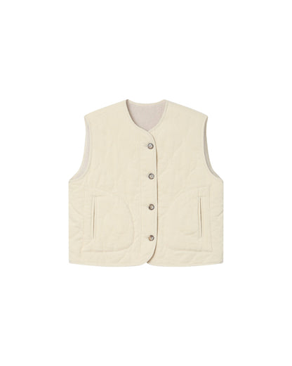 Gilet Seth Ecru