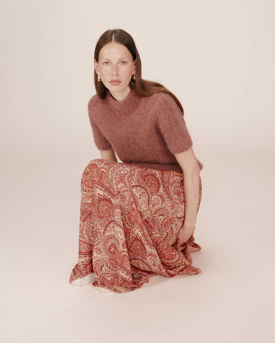 Skirt Sibella Terracotta