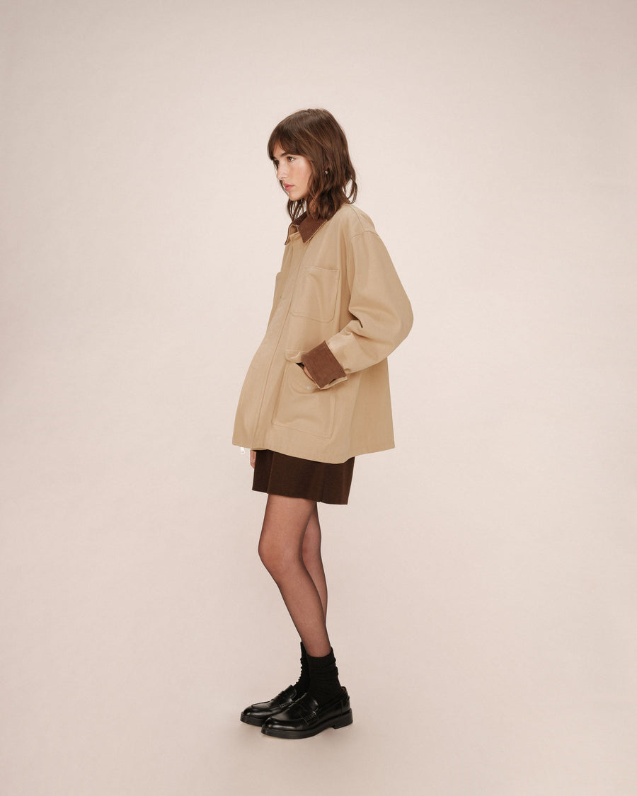 Coat Soraya Sable