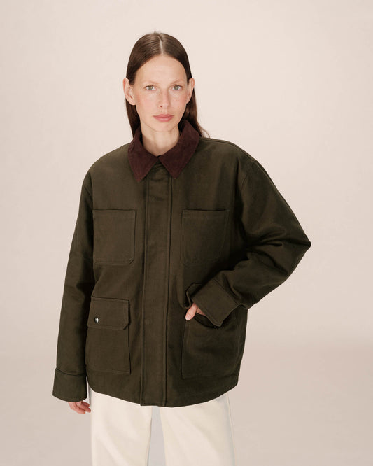 Coat Soraya Vert-Foret