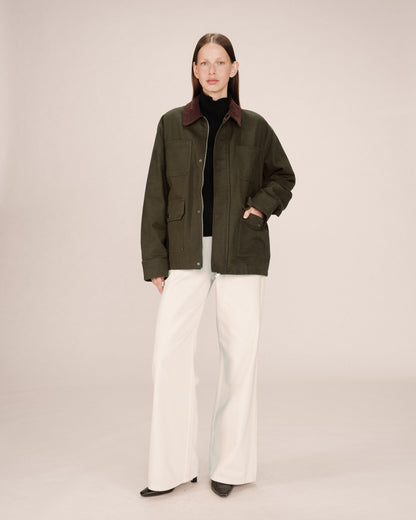 Coat Soraya Vert-Foret