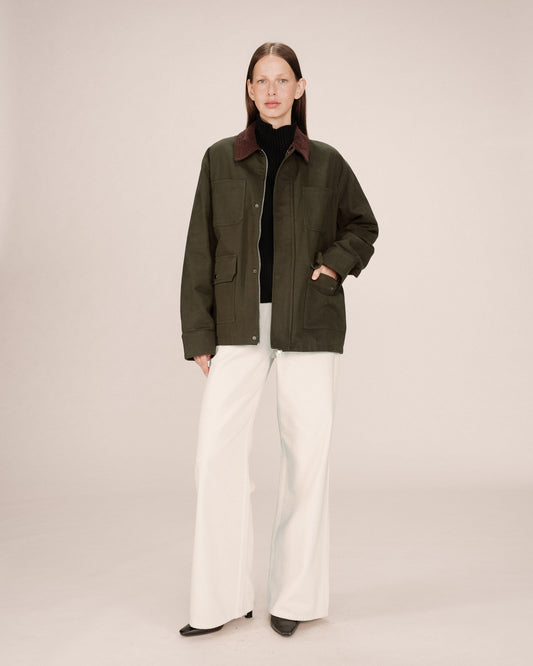 Coat Soraya Vert-Foret