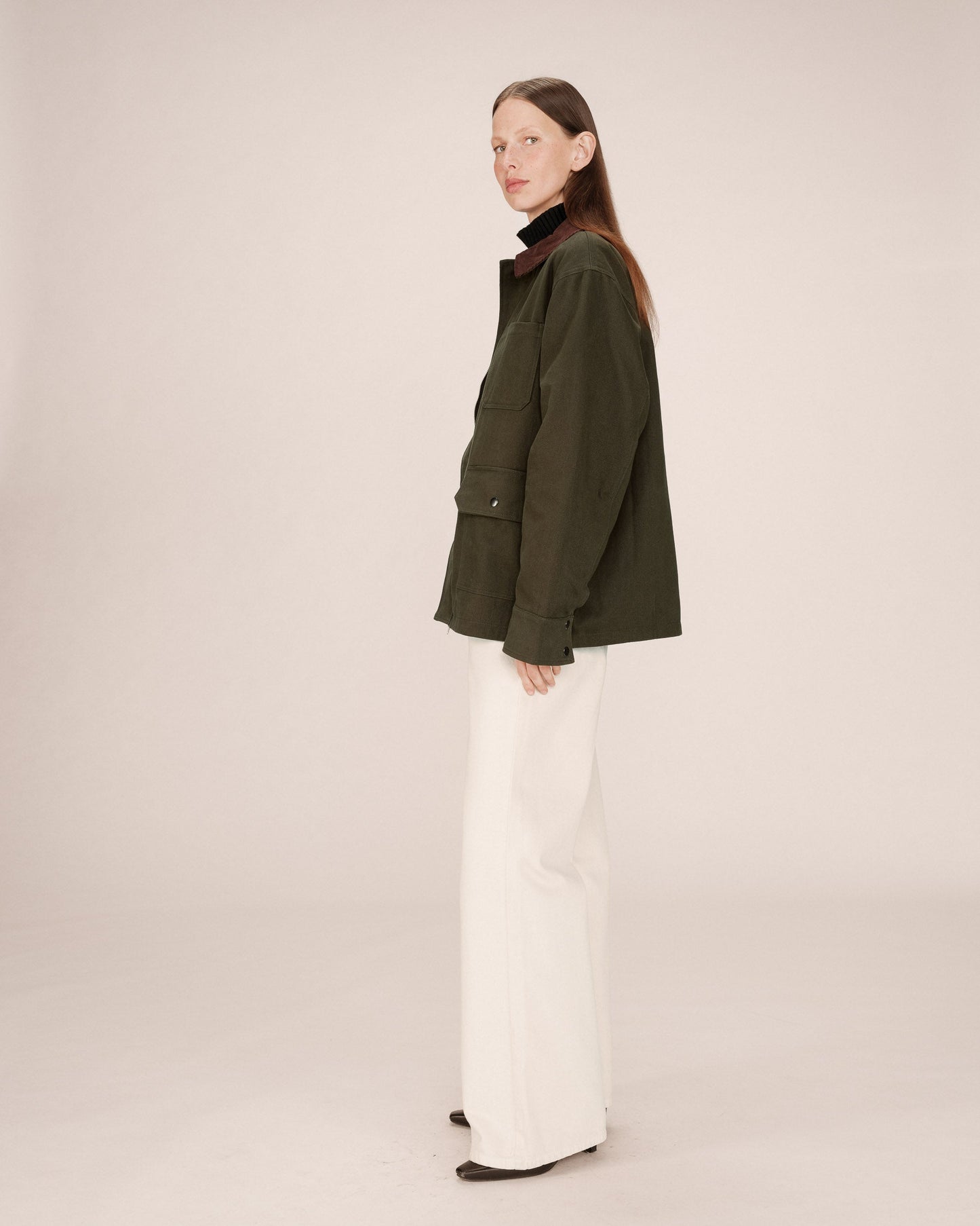 Coat Soraya Vert-Foret