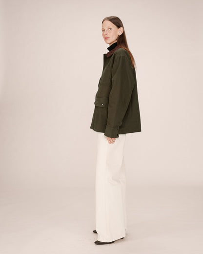 Coat Soraya Vert-Foret