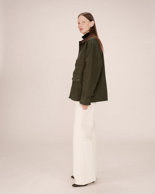 Coat Soraya Vert-Foret
