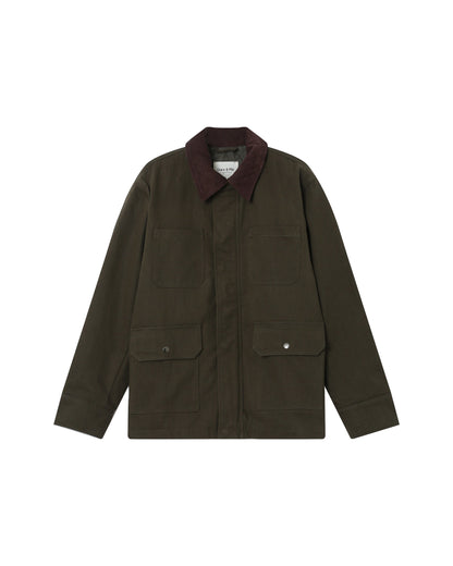 Coat Soraya Vert-Foret