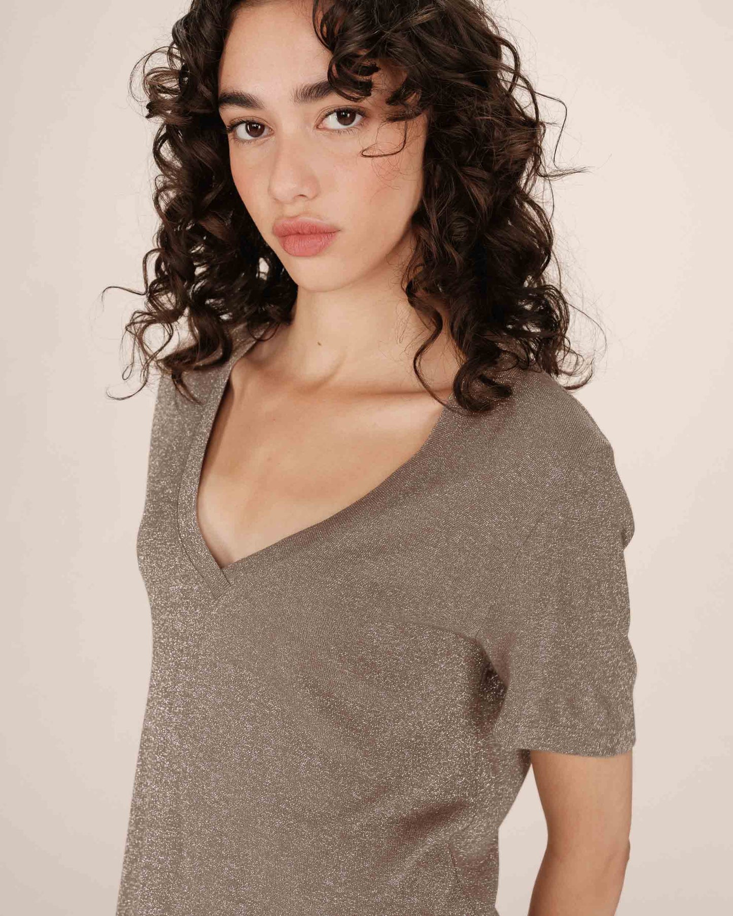 Tshirt Stardust Greige