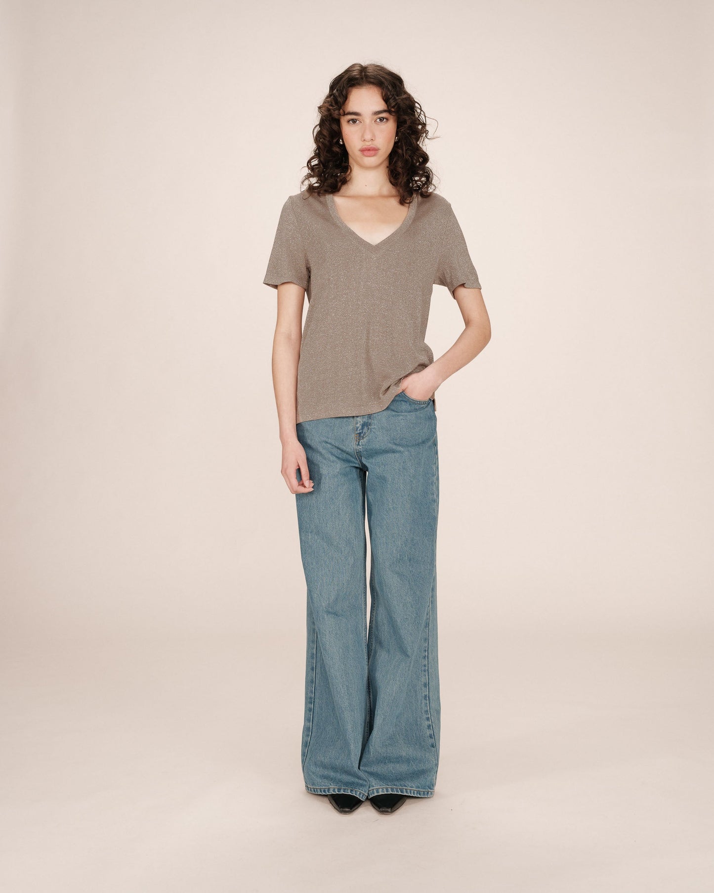 Tshirt Stardust Greige