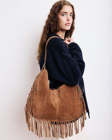 Shoulder Bag Aretha Beah712 01-Brown