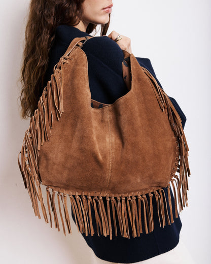 Shoulder Bag Aretha Beah712 01-Brown