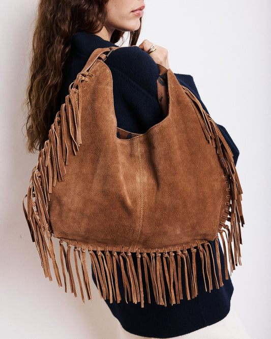 Shoulder Bag Aretha Beah712 01-Brown