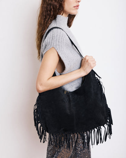 Shoulder Bag Aretha Beah712 02-Charcoal