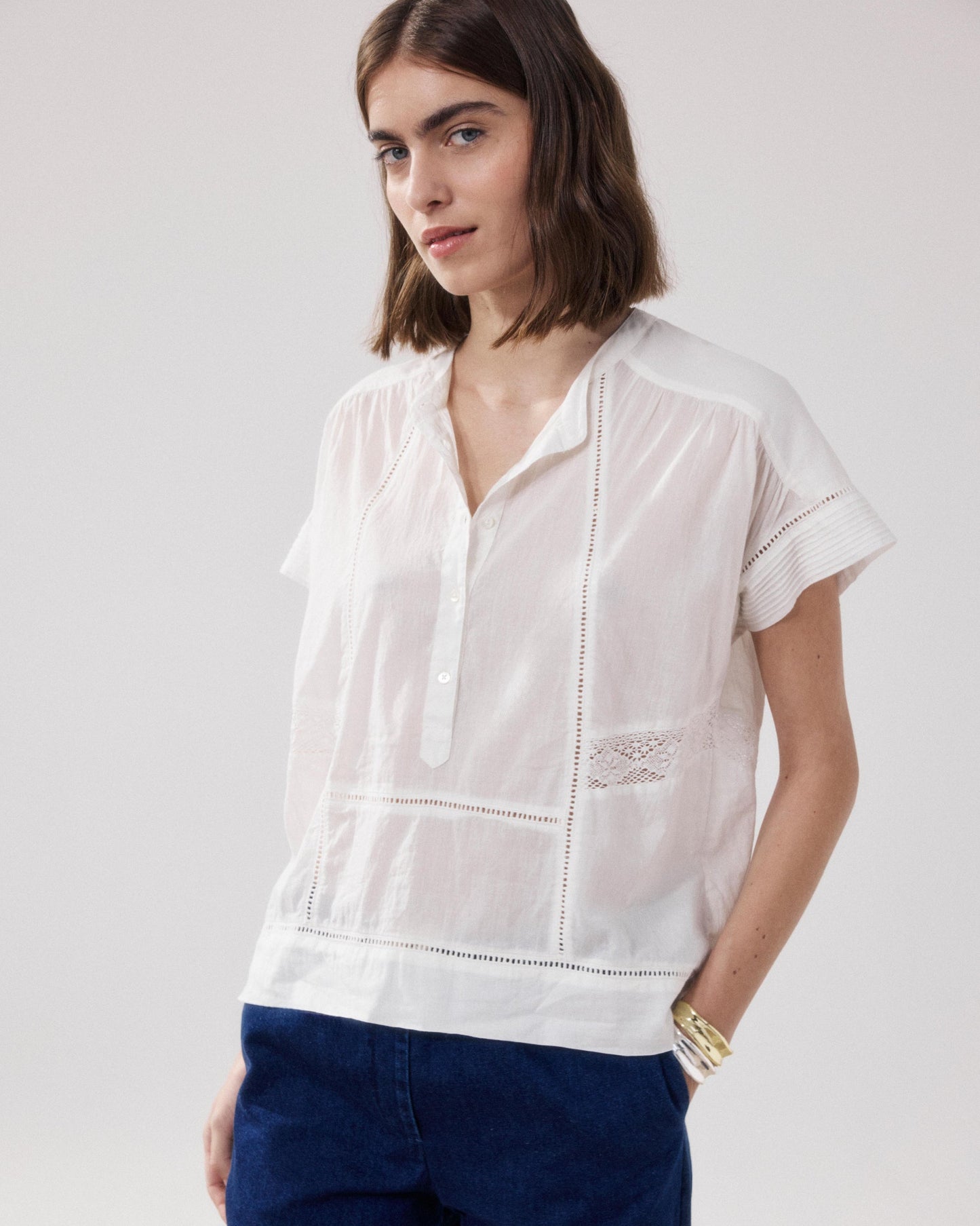 Blouse Cady Bfcu552 01-Ecru