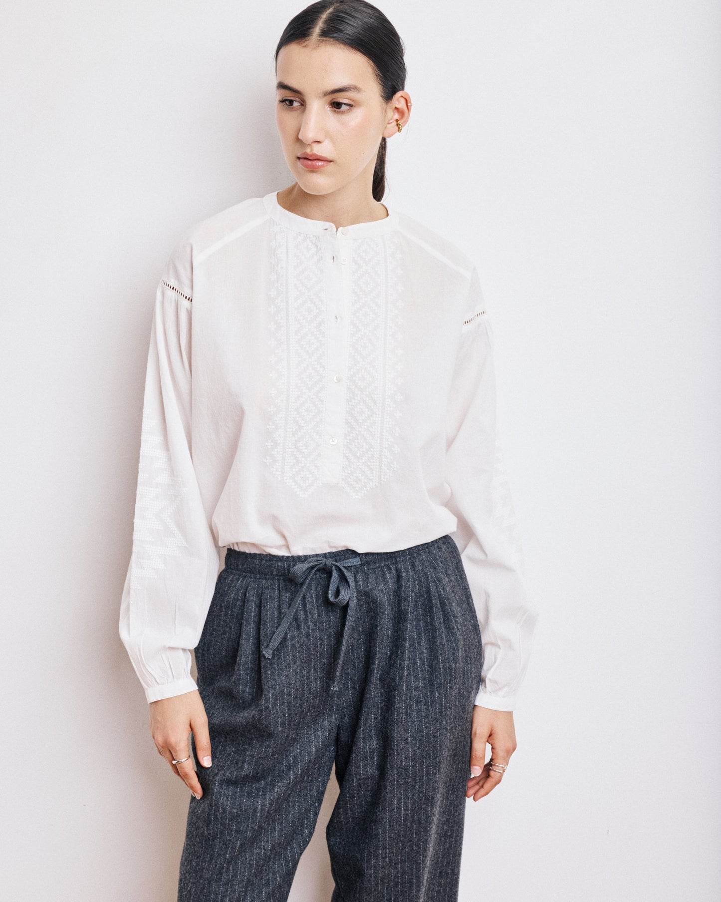 Blouse Celeste Becq550 01-Ecru