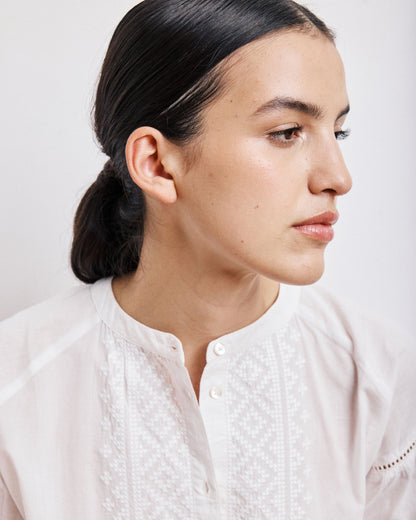 Blouse Celeste Becq550 01-Ecru