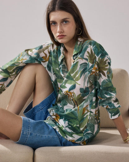 Blouse Charlot Bfce627 01-Raw-White-Green