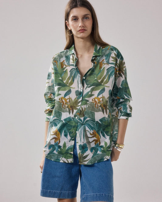 Blouse Charlot Bfce627 01-Raw-White-Green