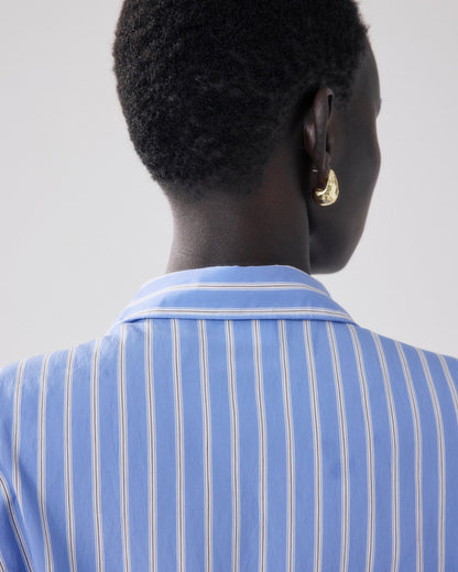 Shirt Cosma Bfcj635 01-Blue-White-Brown