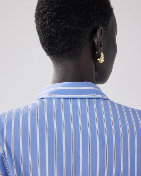 Shirt Cosma Bfcj635 01-Blue-White-Brown