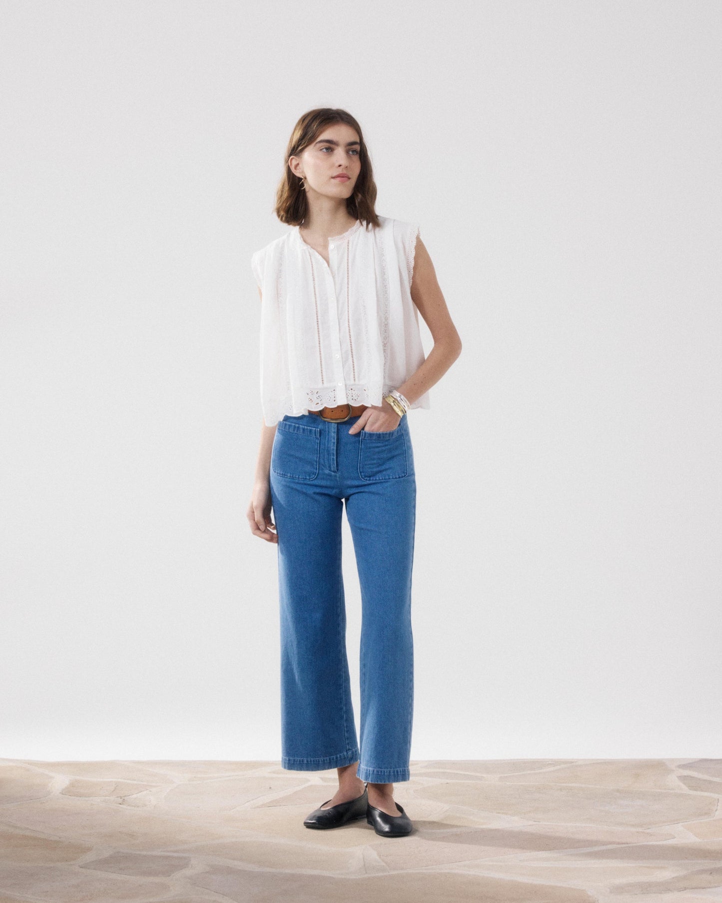 Blouse Cybil Bfcr550 01-Ecru