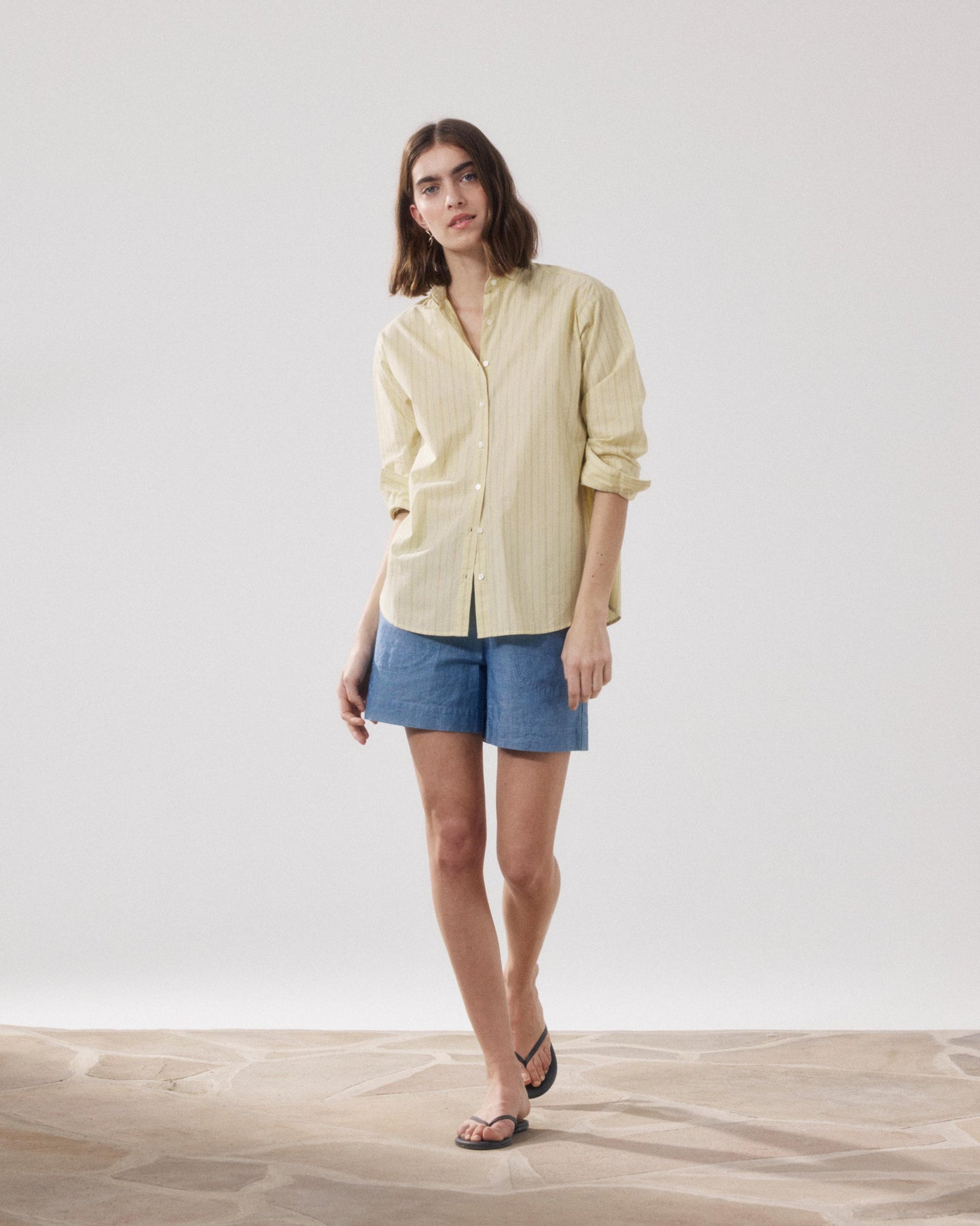 Shorts Stefi Bfsd619 01-Medium-Blue