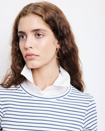 Tshirt Take Betr504 02-Ecru-Navy