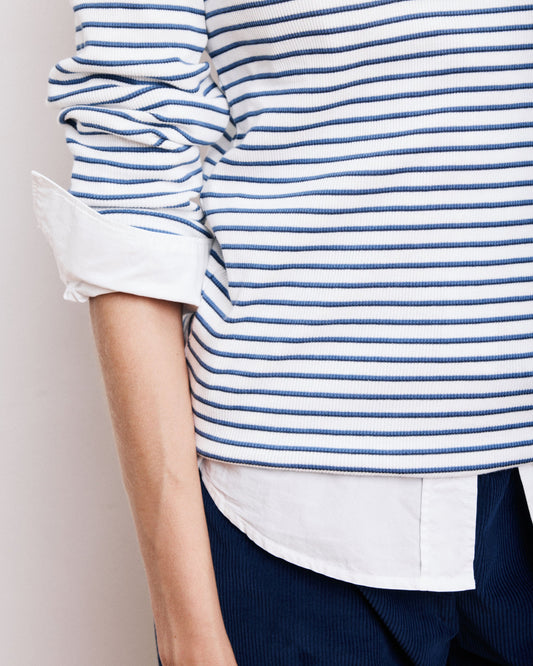 Tshirt Take Betr504 02-Ecru-Navy