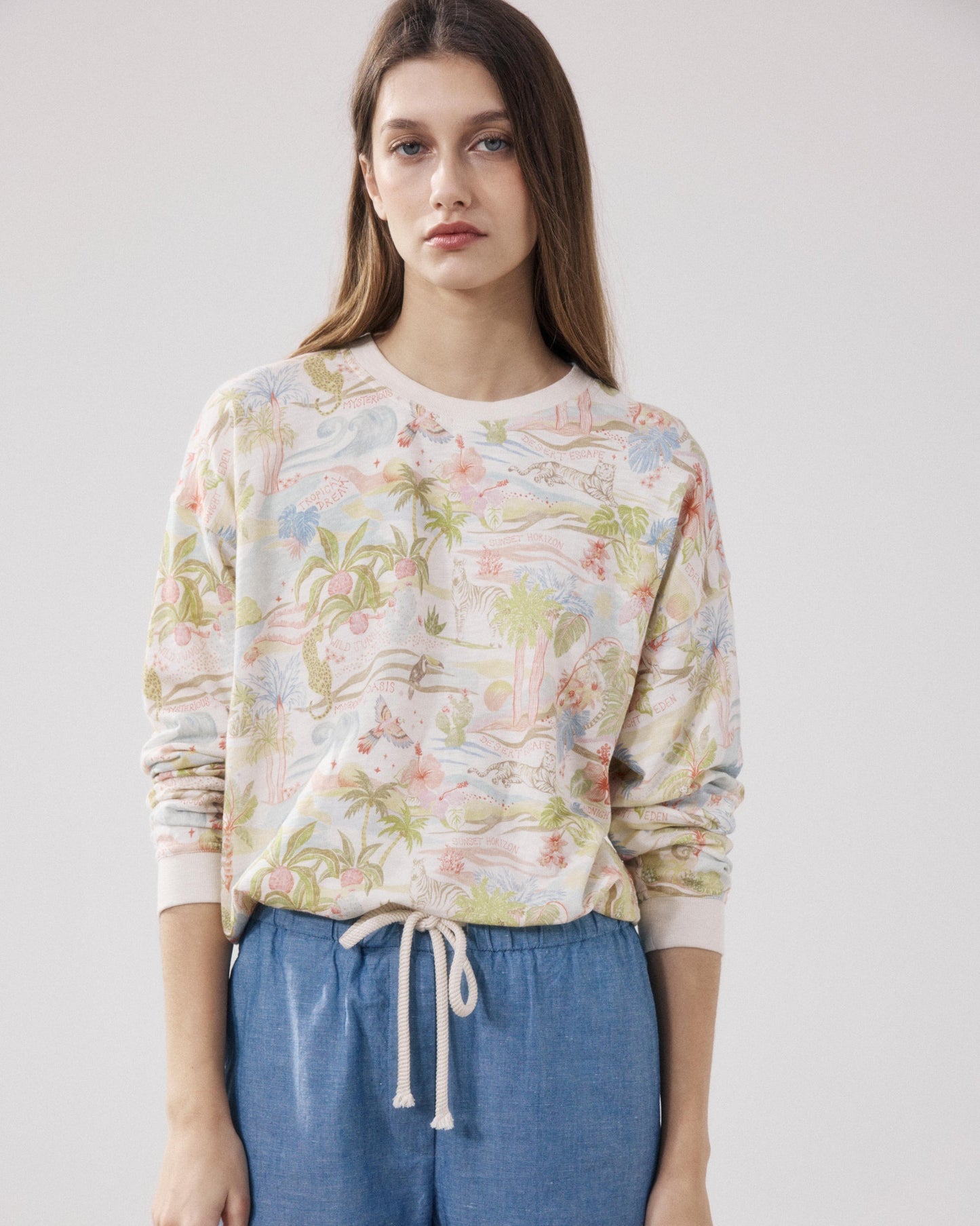 Sweatshirt Tatamo Bfqx511 01-Multicolor