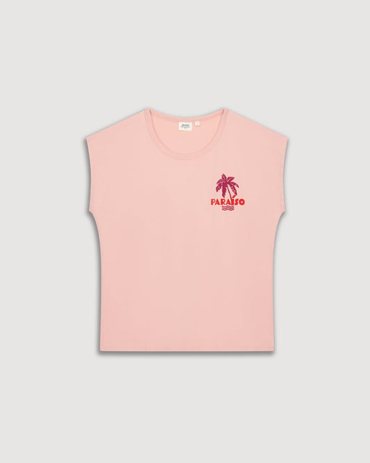 Tshirt Teraiso Bdql510 02-Peach