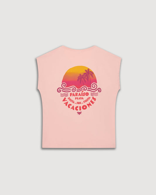 Tshirt Teraiso Bdql510 02-Peach