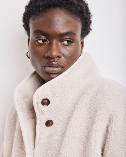 Coat Vanille Bevt555 01-Natural