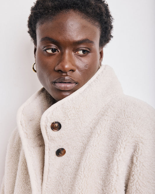 Coat Vanille Bevt555 01-Natural