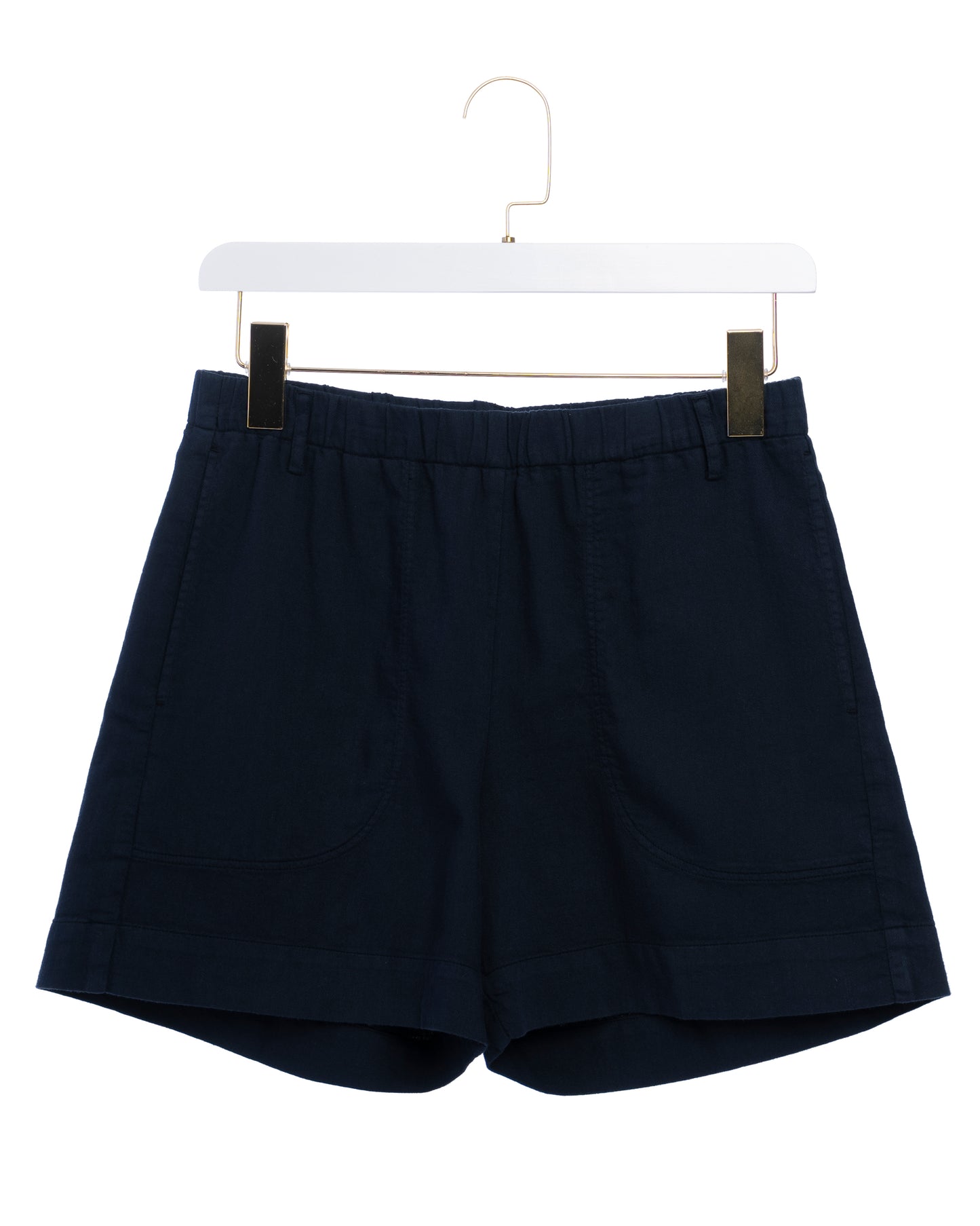 Women's Shorts 100% Supima Cotton Poplin - Night Navy 43-Night