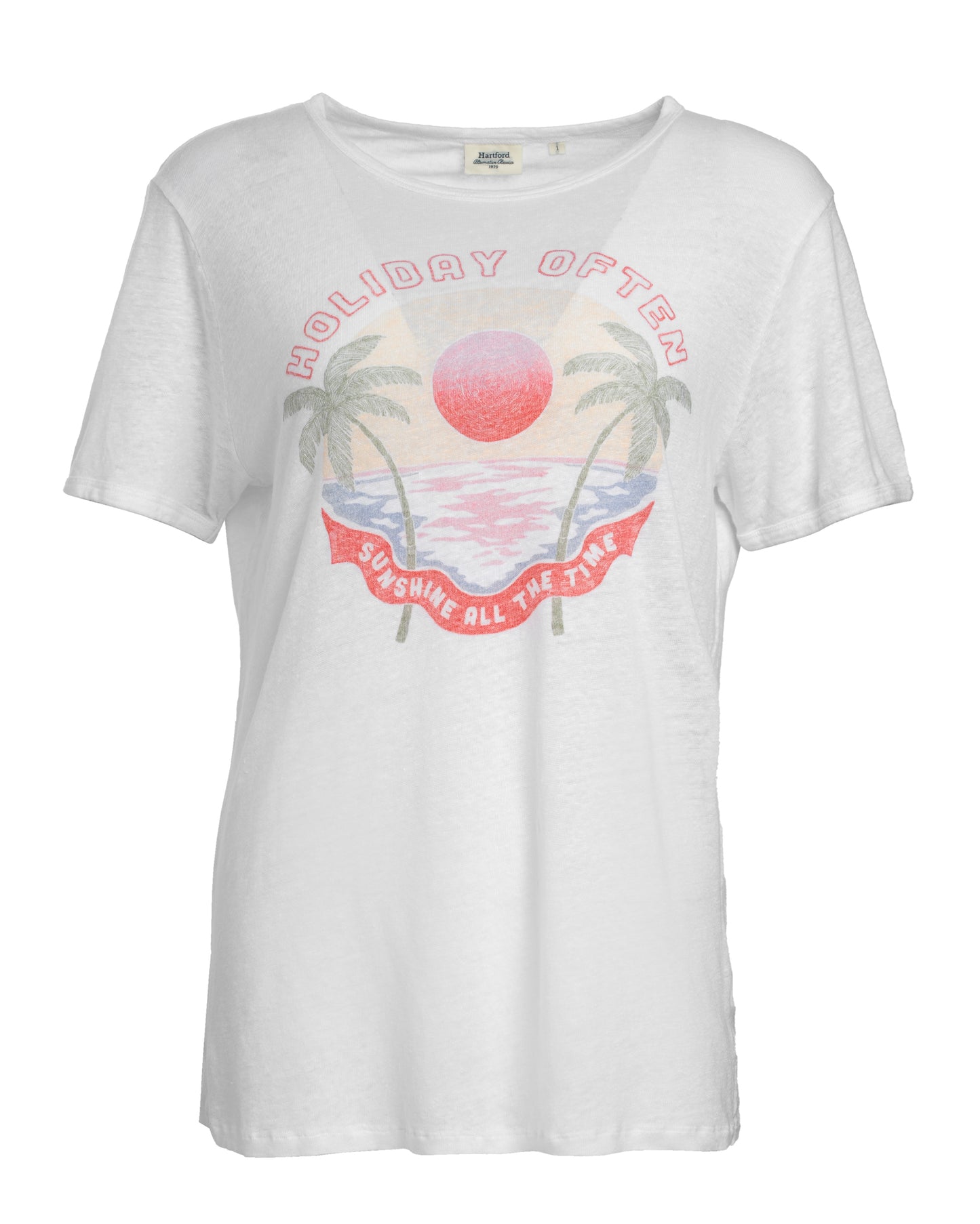 Tshirt Teoliday Bfqa504 01-White