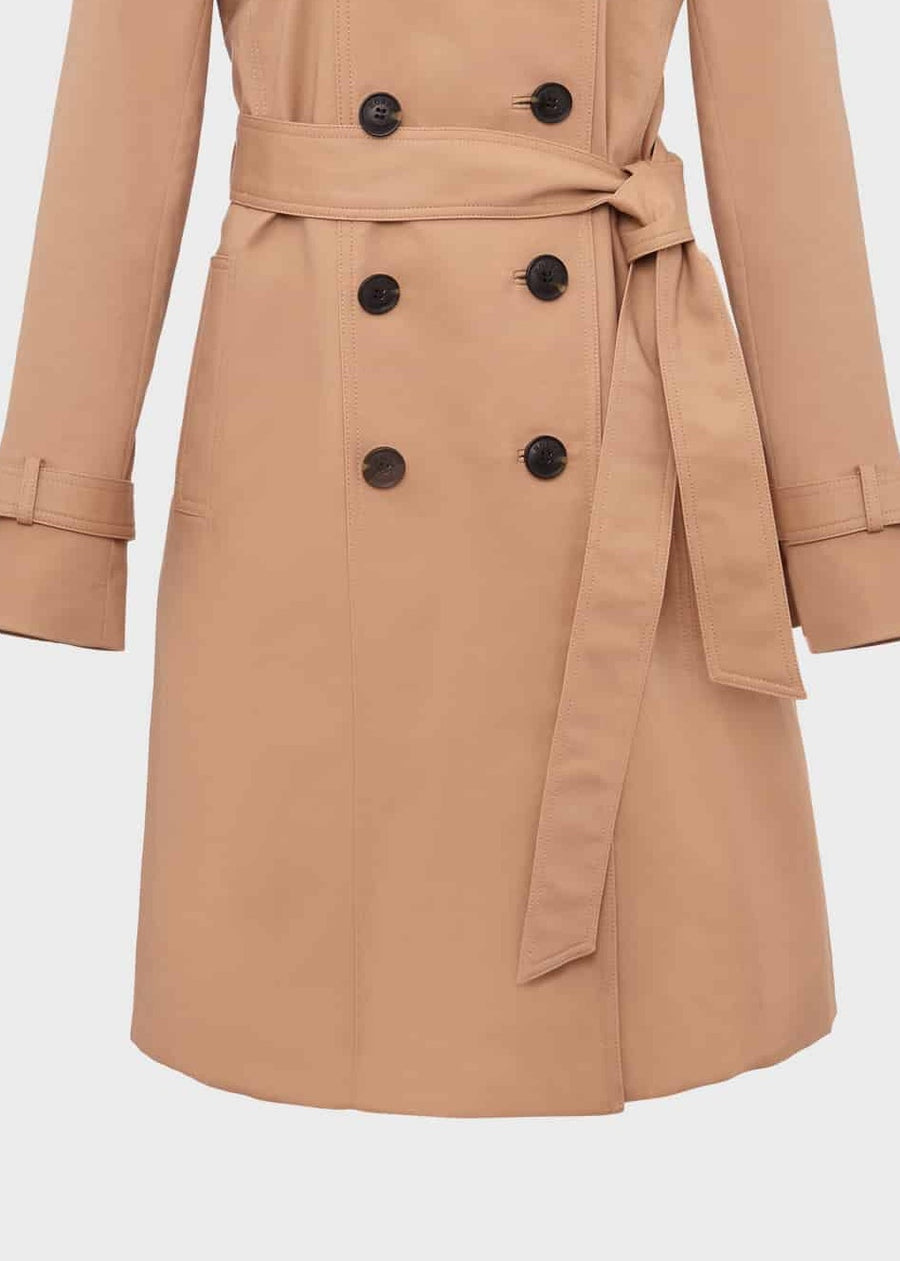 Petite Saskia Trench 0122/3991/9057l04 Tan