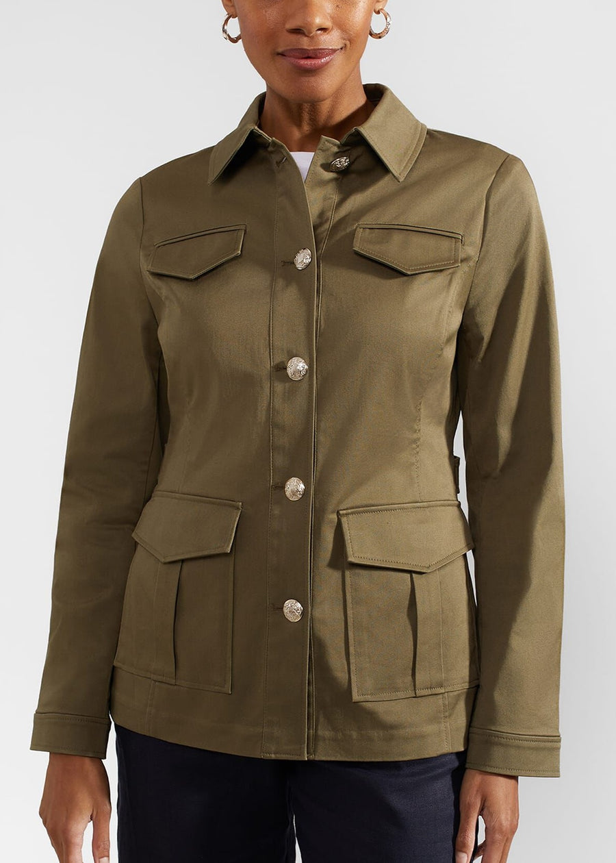 Farrah Jacket 0124/3629/9083l00 Olive-Green