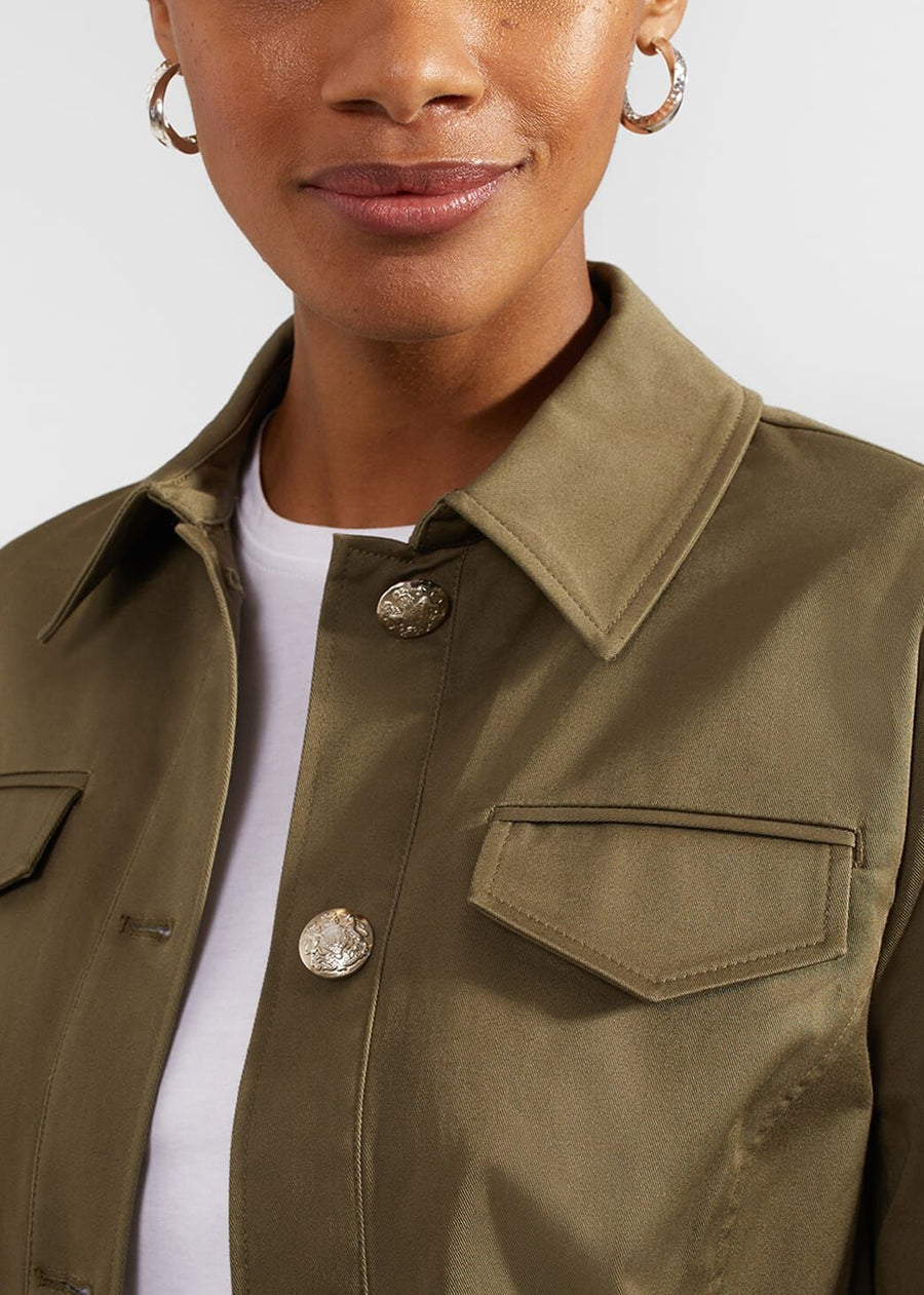 Farrah Jacket 0124/3629/9083l00 Olive-Green