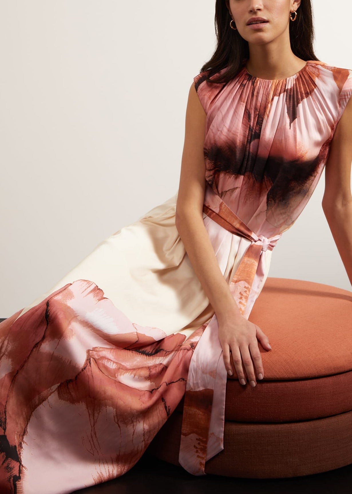 Heligan Dress 0124/5288/9045l00 Cream-Pink