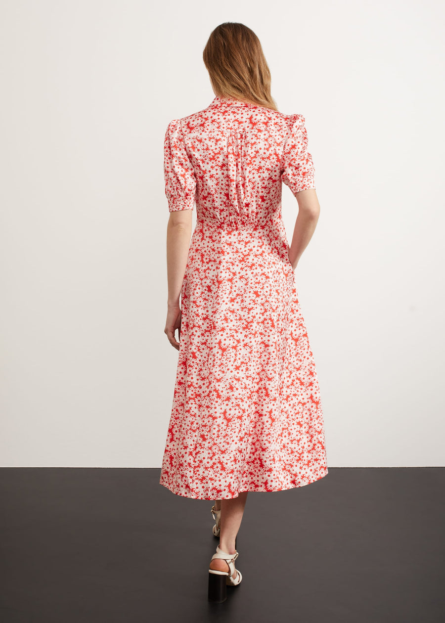 Chiswell Paris Dress 0124/5345/9045l00 Red-Ivory