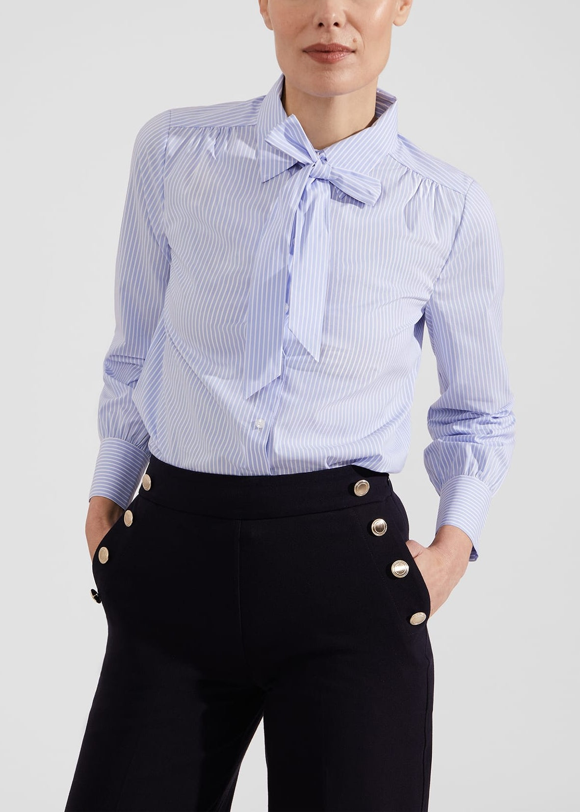 Laurie Shirt 0124/6029/9083l00 Blue-Ivory