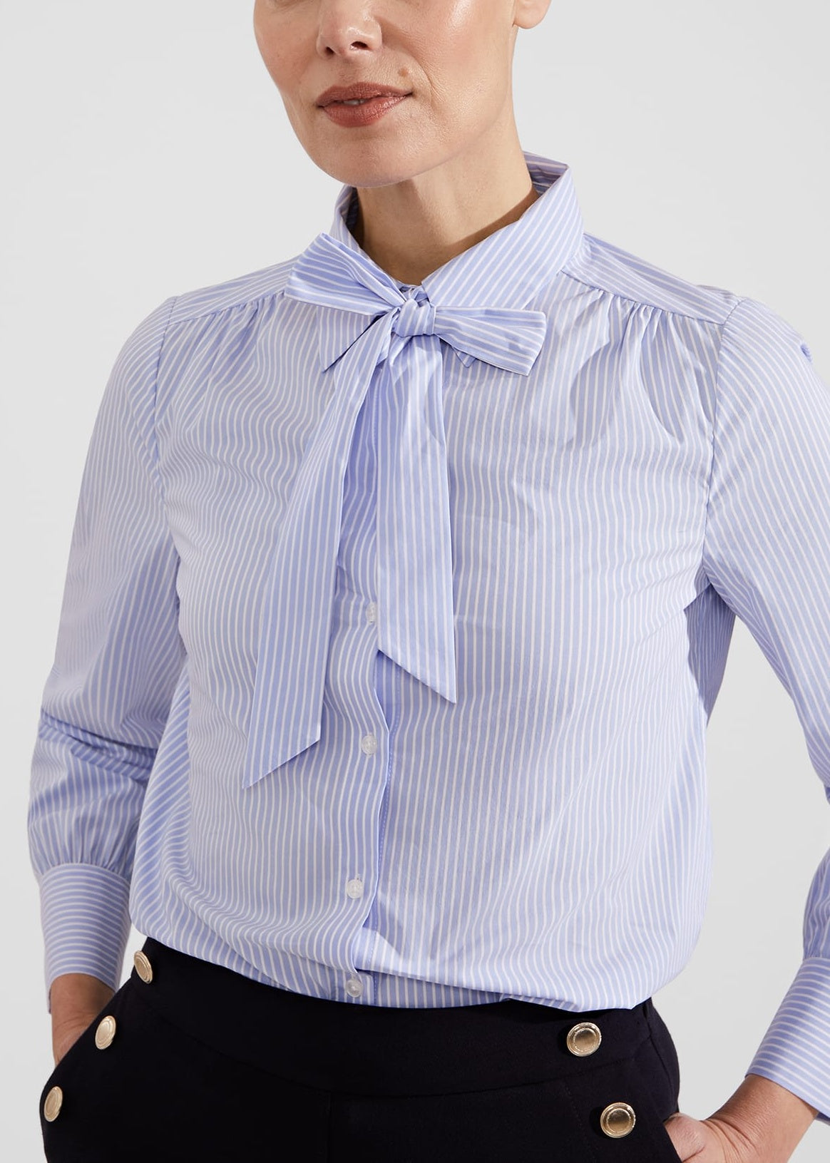 Laurie Shirt 0124/6029/9083l00 Blue-Ivory