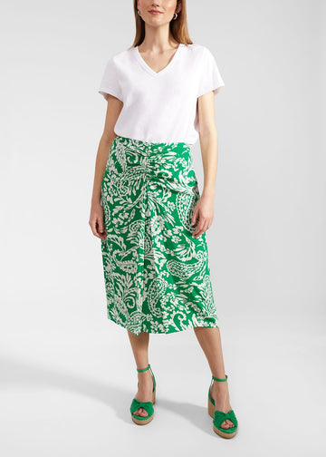 Cassidy Skirt 0124/7630/9324l00 Green-Ivory