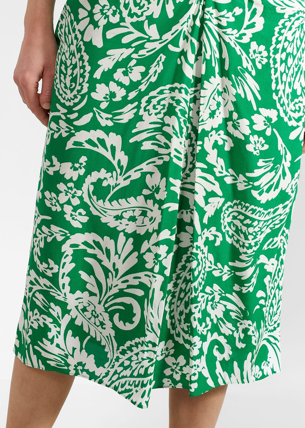 Cassidy Skirt 0124/7630/9324l00 Green-Ivory